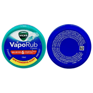 Vicks Vaporub Balm with Menthol, Camphor & Eucalyptus Oil